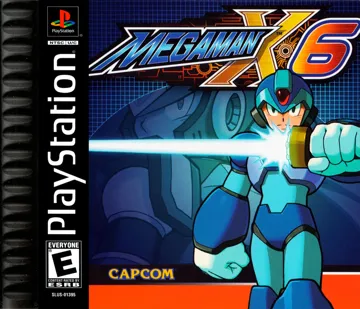 Mega Man X6 (US) box cover front